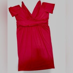 Elegant Red Women's Dress